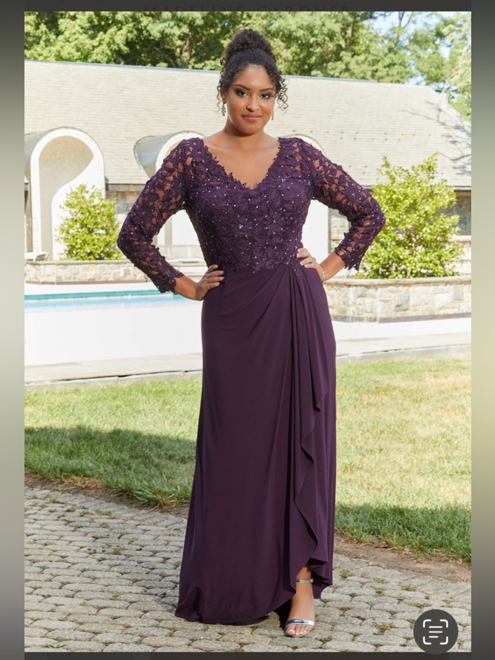 Mother’s dress NEW Purple